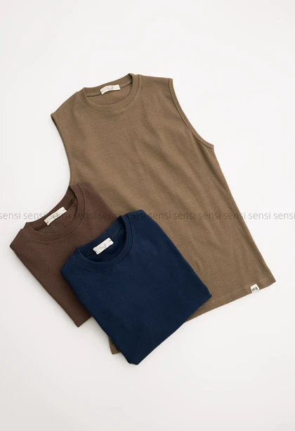 تاپ حلقه‌ای یقه گرد کد1004978