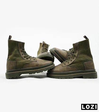 بوت ساق‌دار مردانه یشمی Timberland