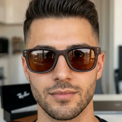 عینک آفتابی پولاریزه ریورس ریبن مدل RayBan PR0501