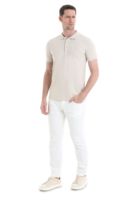 تیشرت یقه پولو مردانه hatemoglu