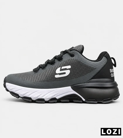 کتانی اسکیچرز Max Protect مدل 9675 خاکستری، راحتی قدرتمند برای روزهای پرتحرک