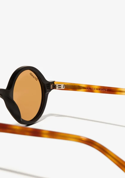 عینک آفتابی دی فرانکلین مدل D.franklin Ultra Light Round Black / Amber
