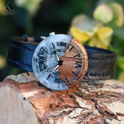 ساعت مچی چوبی ام دبلیو Wooden Watch M-K