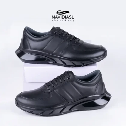 کفش مردانه چرم اسپرت کد 6013019