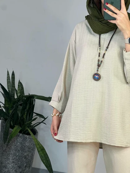 تونیک مانتویی نارگیل 1