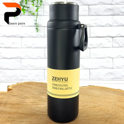 فلاسک قلمی 1 لیتر دسته دار zehyu