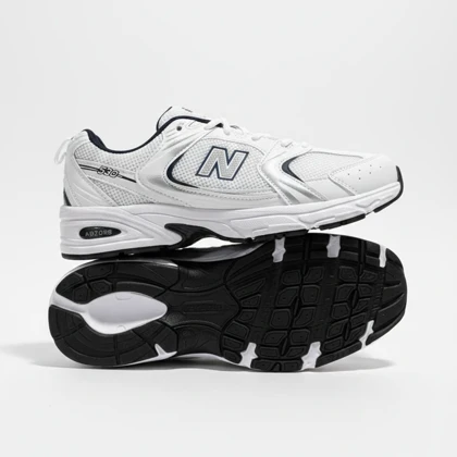 کفش کتانی نیوبالانس 530 نقره ای سرمه ای بزرگ پا کد 294964