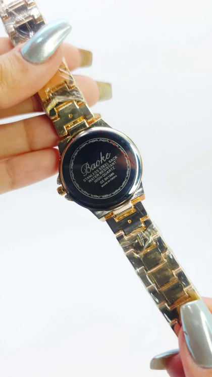 ساعت مچی زنانه باوک Baoke نگین‌دار با موتور کوارتز