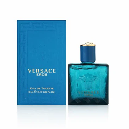 عطر ادکلن مینیاتوری ورساچه اروس ادوتویلت 5 میل اصلی Versace Eros EDT Miniature 5ml Original