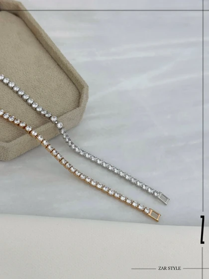 دستبند زنانه تنیسی