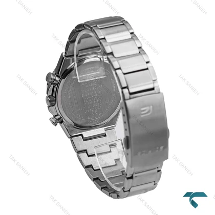 ساعت کاسیو ادیفایس EQB-1100 مردانه نقره ای صفحه مشکی Casio-6672-G