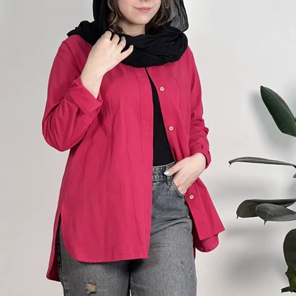 شومیز کتان لینن