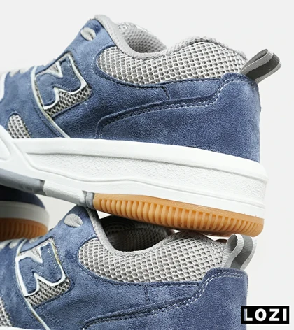 کفش کتانی مردانه و زنانه طوسی آبی NEW BALANCE 550