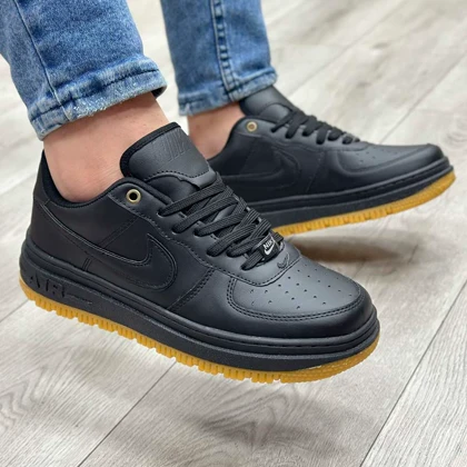 کفش کتانی اسپرت مردانه رنگ مشکی مدل نایک NIKE AIR FORCE