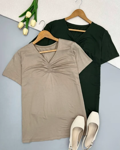 تیشرت نخ مودال کد 4770