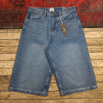 شلوارک جین بگ استایل یونیسکس CROPP کد 358