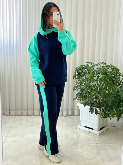 ست هودی شلوار دخترونه زنونه کد 793