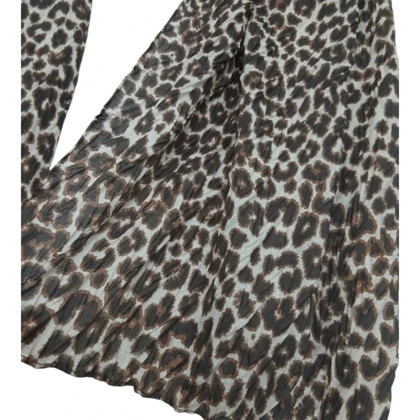 شال زنانه طرح پلنگی ریز بسیار ظریف وسبک