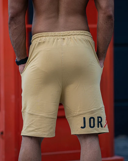 شلوارک بگ ورزشی JORDAN کرم