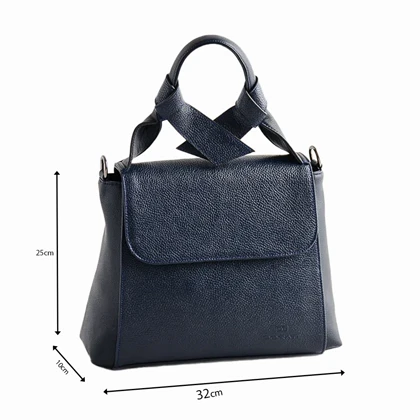 کیف دوشی چرم زنانه سلن114