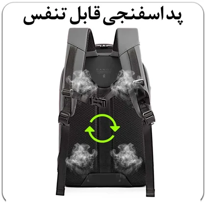 کیف دوربین و کوله پشتی لپ تاپ اورجینال بنج BANGE 7277-15