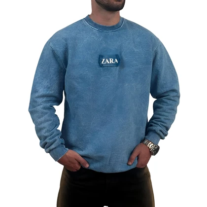 دورس مردانه آبی نارنجی سنگشور طرح ZARA