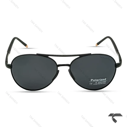 عینک دودی پورشه دیزاین P1095 مردانه یو وی 400 پلاریزه Porsche-9835-G