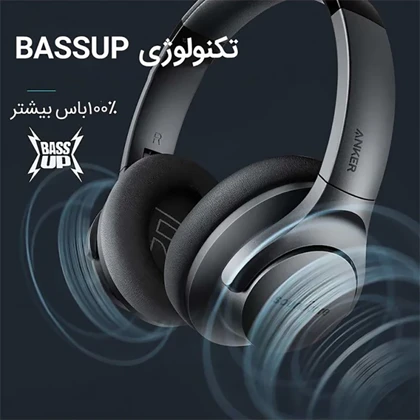هدفون بلوتوثی ساندکور انکر Anker مدل Life Q20 تاشو