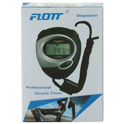 کرنومتر ورزشی Flott مدل F-5853 دقت 1/100 ثانیه