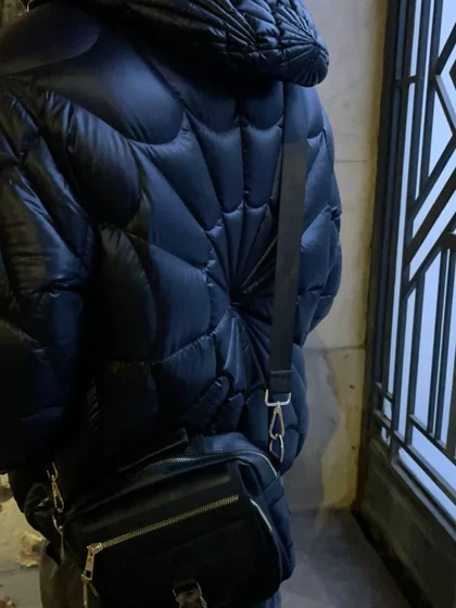 کاپشن پفکی تار عنکبوت ( اسپرت )