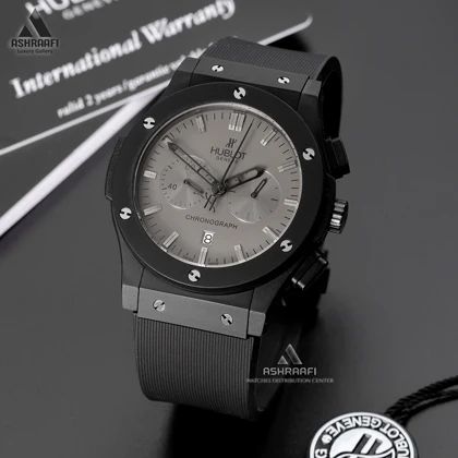 ساعت هابلوت مشکی Hublot Classic Fusion 7079