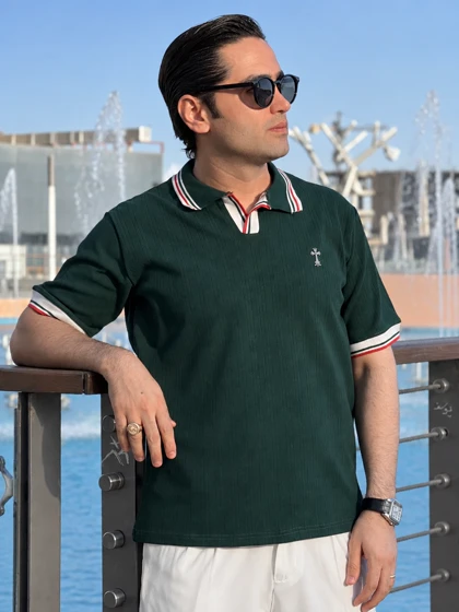 پولوشرت مردانه طرح کروم هارت