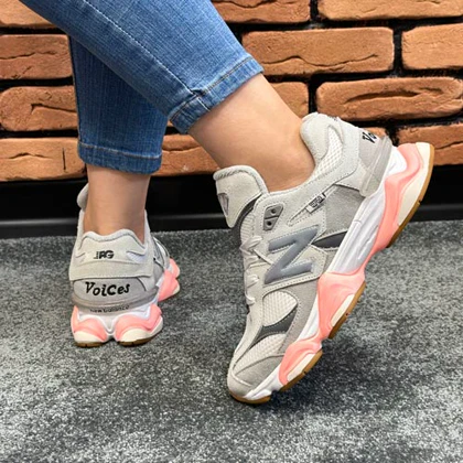 کتانی اسپرت زنانه مدل نیوبالانس 9060 NEW BALANCE رنگ طوسی