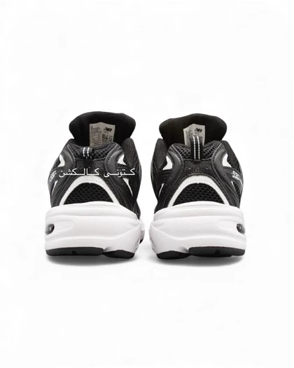 کتانی ویتنامی نیوبالانس 530 مشکی سفید New balance 530 Black and white