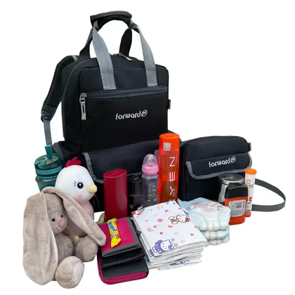 کوله پشتی فوروارد مدل FORWARD - FCLT3345 به همراه کیف رودوشی