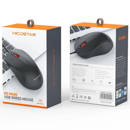 موس سیمی USB هایکو استار Hicostar HS-M600