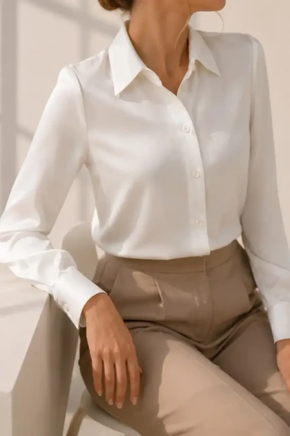 شومیز زنانه ساتن کالینز (Callins) کد 2350