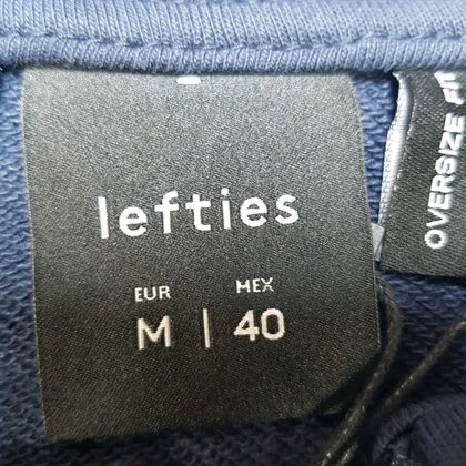 نیم زیپ سرمه‌ای از lefties کد 240