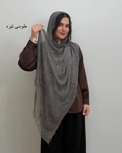 شال تمام نخ وارداتی مدل مهوش