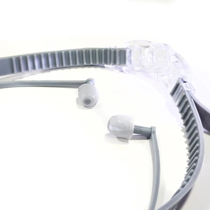 عینک شنا فرم بزرگ سیلیکونی حرفه ای در رنگ بندی