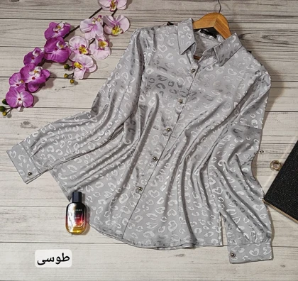 شومیز جلودکمه مدل پریناز کد 50197