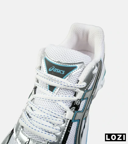 کفش کتانی مردانه و زنانه سفید بنفش ASICS GT-2130 مدل 8499