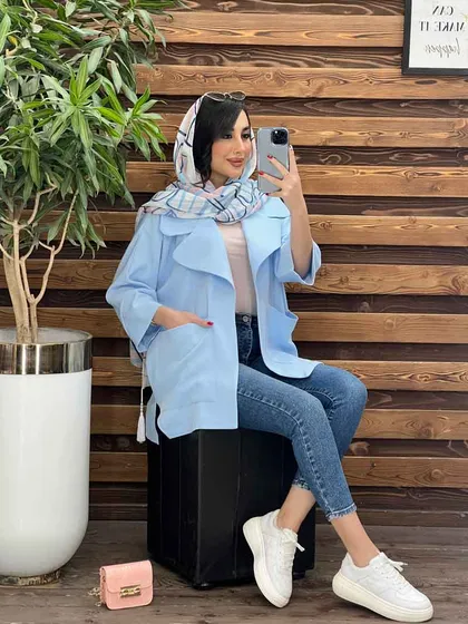 مانتو یقه تبری