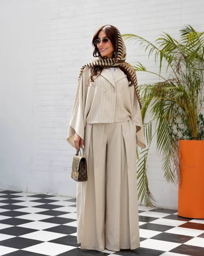 شنل شلوار زنانه شیک مدل دوچی کد44209