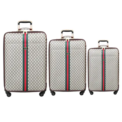 مجموعه چهار عددی چمدان طرح گوچی مدل T3012