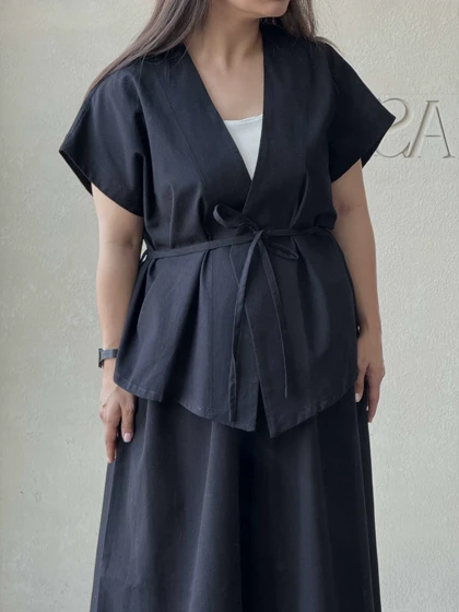 ست زنانه لینن کرال