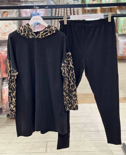 ست راحتی سایز بزرگ زنانه سکسن کد66685