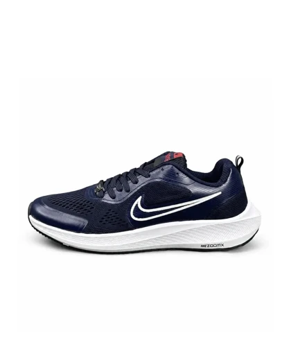 کفش کتانی مردانه و بزرگ پا مدل نایک زوم سرمه ای NIKE ZOOM