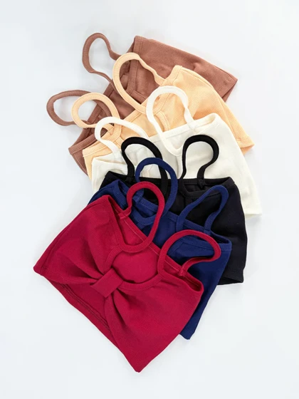 کراپ تاپ کبریتی طرح پاپیون