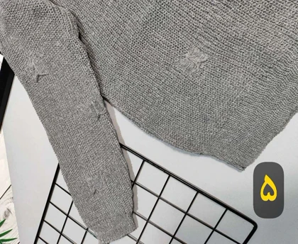 هودی بافت کلاه دار کد 50120